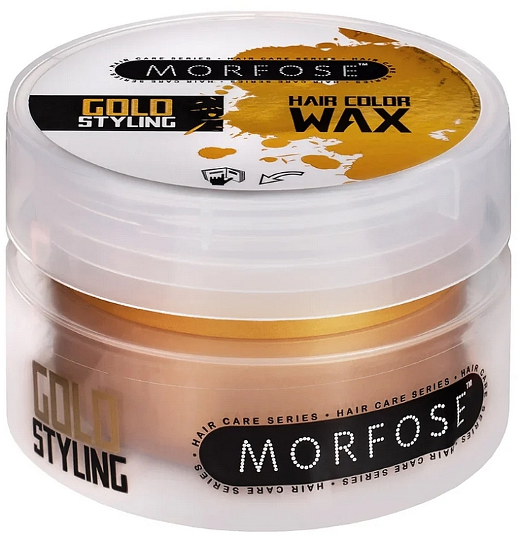 Colored Hair Wax - Morfose Ossion Hair Color Wax — photo N1