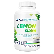 Lemon Balm Extract Dietary Supplement - Allnutrition Lemon Balm — photo N1