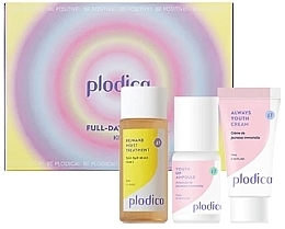 Fragrances, Perfumes, Cosmetics Set - Plodica Full Day Youth Kit (toner/33ml + serum/15ml + f/cr/15ml)