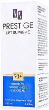 Fragrances, Perfumes, Cosmetics Eye Cream - AA Prestige Lift Supreme 70+ Intensive Smoothness Eye Contour Cream