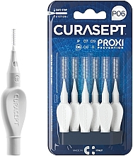 Fragrances, Perfumes, Cosmetics Interdental Brushes P06, 0.6 mm, white - Curaprox Curasept Proxi Prevention White