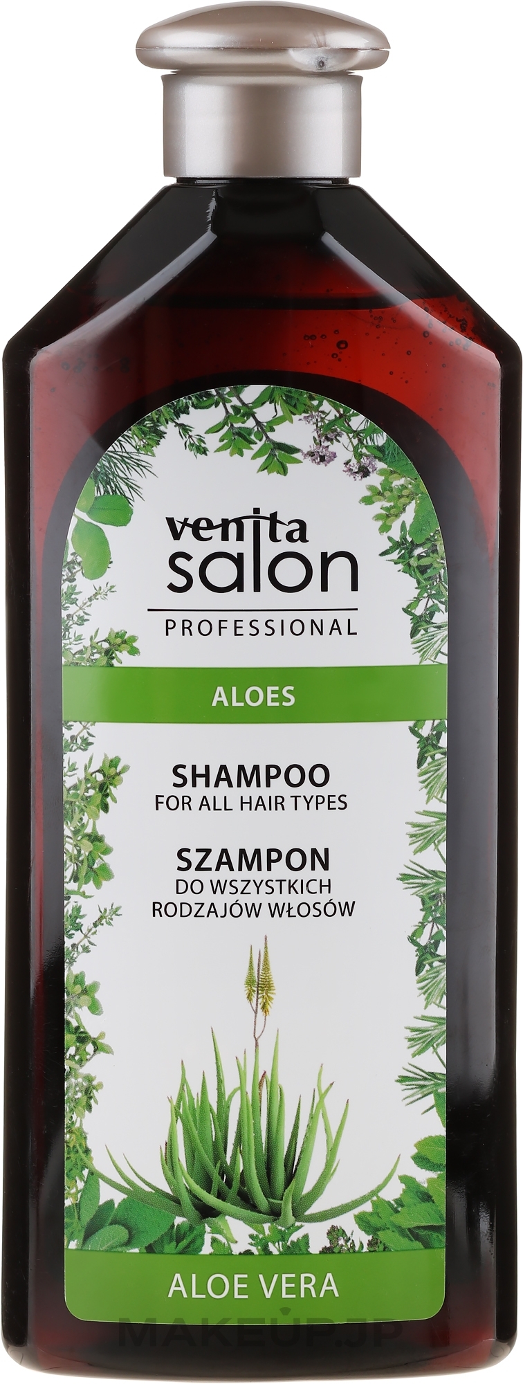 Shampoo - Venita Salon Professional Aloe Vera Shampoo — photo 500 ml