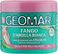 Anti-Cellulite Mud with White Clay for Sensitive Skin - Geomar White Clay Mud — photo N1