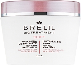 Fragrances, Perfumes, Cosmetics Unruly Hair Mask - Brelil Bio Treatment Soft Untangling Mask