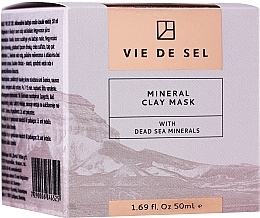 Fragrances, Perfumes, Cosmetics Mineral Face Mask - Vie De Sel Mineral Clay Mask With Dead Sea Minerals