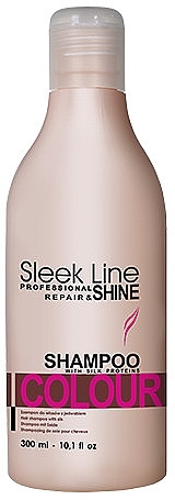 Shampoo for Colored Hair - Stapiz Sleek Line Colour Shampoo  — photo N5