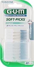 Fluoride Interdental Brush Set, extra-large - G.U.M Soft-Picks — photo N1