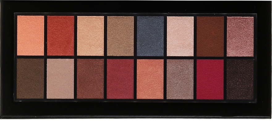 Eyeshadow Palette, 16 Shades - Aden Cosmetics Eyeshadow Palette — photo N2