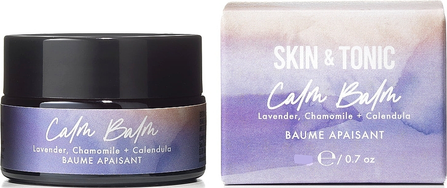 Lavender, Chamomile & Calendula Soothing Balm - Skin&Tonic Calm Balm Baume Apaisant — photo N1