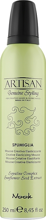 Creative Hair Styling Mousse - Nook Artisan Spumiglia — photo N1