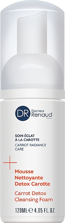 Cleansing Foam 'Carrot Detox' - Dr. Renaud Carrot Cleansing Foam — photo N1