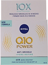 Fragrances, Perfumes, Cosmetics Anti-Wrinkle + Pore Refine Day Cream - NIVEA Q10 Power Anti-Wrinkle + Pore Refine Day Cream