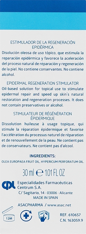 Skin Regeneration Stimulator - Asacpharma CPI MBm Epidermal Regeneration Stimulator — photo N3