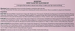 Moisturising Lip Tint Mini Kit - Secret Key Sweet Glam Tint Glow Mini Kit — photo N3