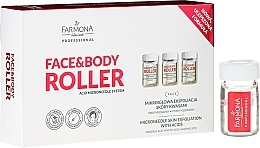 Fragrances, Perfumes, Cosmetics Active Anti-Age Face Concentrate with Acids - Farmona Face&Body Roller