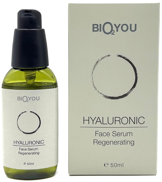 Natural Rejuvenating Face Serum with Hyaluronic Acid - Bio2You Hyaluronic Regenerating Face Serum — photo N1