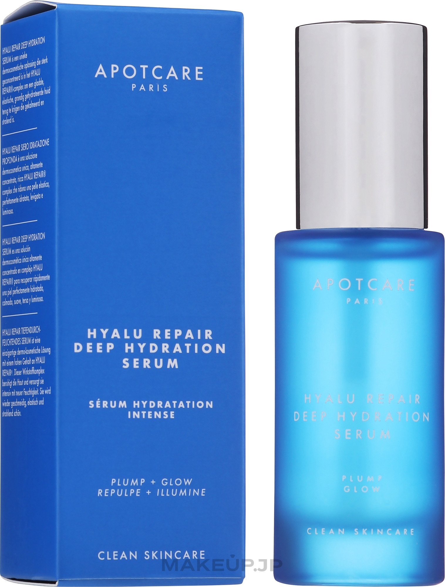 Moisturizing Face Serum - Apot.Care Hyalu Repair Deep Hydration Serum — photo 30 ml