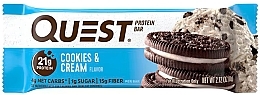 Fragrances, Perfumes, Cosmetics Protein Bar "Cookies & Cream" - Quest Nutrition Protein Bar Cookies & Cream