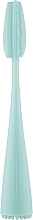 Silicone T-Zone Massage Brush, mint - Double Dare I.M. Buddy Pastel Green — photo N2