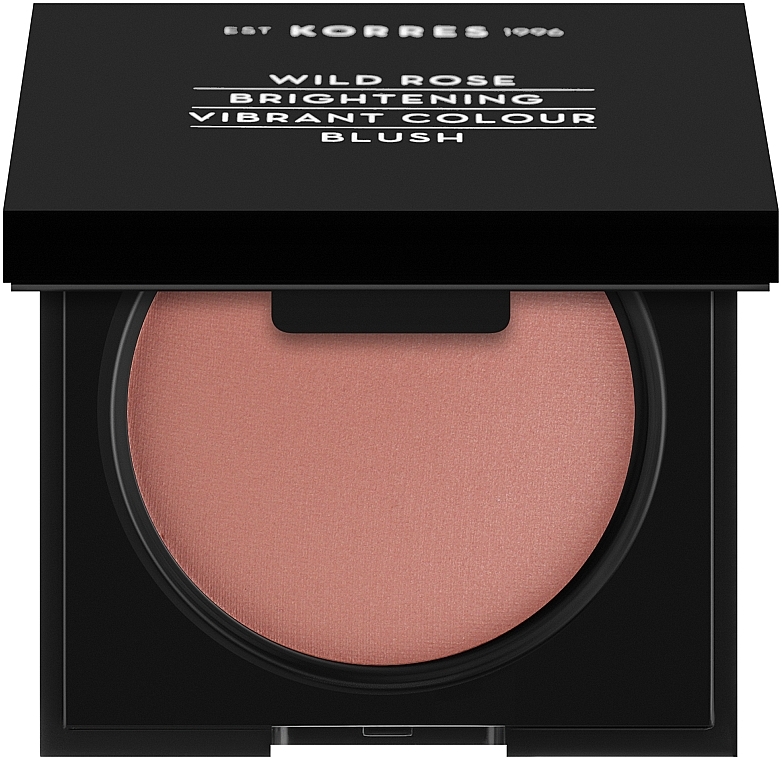 Face Blush - Korres Wild Rose Brightening Vibrant Colour Blush — photo N1