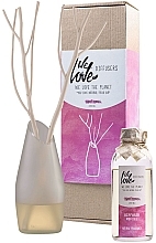 Fragrances, Perfumes, Cosmetics Reed Diffuser with a Glass Vase - We Love The Planet Sweet Senses Diffuser 