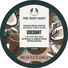 Fragrances, Perfumes, Cosmetics Coconut Body Scrub - The Body Shop Coconut Exfoliating Cream Body Scrub