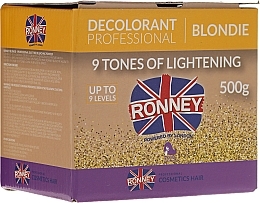 Fragrances, Perfumes, Cosmetics 9 Tones Lightening Hair Powder - Ronney Decolorant Professional Blondie