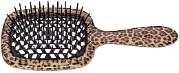 Fragrances, Perfumes, Cosmetics Hair Brush, leopard - Janeke Superbrush