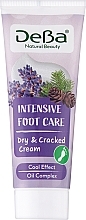 Fragrances, Perfumes, Cosmetics Lavender Foot Cream - DeBa Natural Beauty Intensive Foot Care Cream