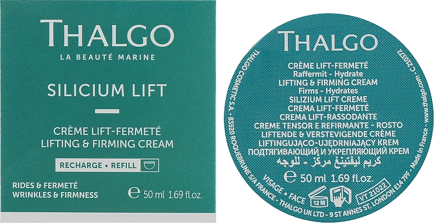 Lifting & Firming Face Cream - Thalgo Silicium Lift Intensive Lifting & Firming Cream (replacement unit) — photo N2