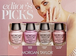 Fragrances, Perfumes, Cosmetics Nail Polish Set - Morgan Taylor Editor's Picks (nail/polish/4x5ml)