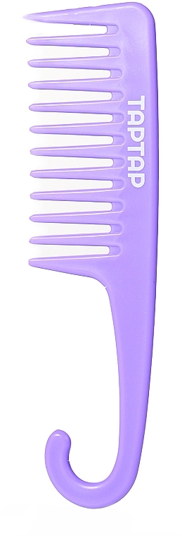 Comb with Handle, purple - Taptap — photo N2