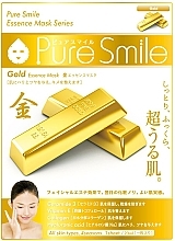 Fragrances, Perfumes, Cosmetics Sheet Face Mask with Gold - Pure Smile Essence Mask Series Gold