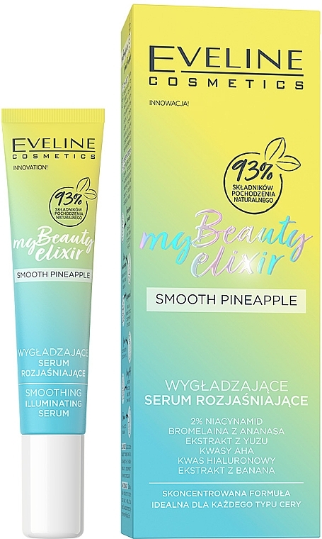 Smoothing Illuminating Serum - Eveline My Beauty Elixir Smooth Pineaple — photo N10