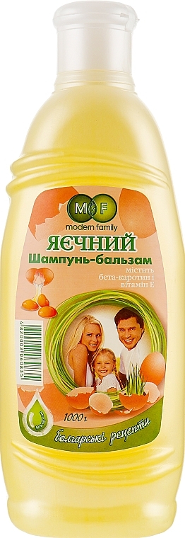 Egg Shampoo & Conditioner - Pirana Modern Family — photo N1