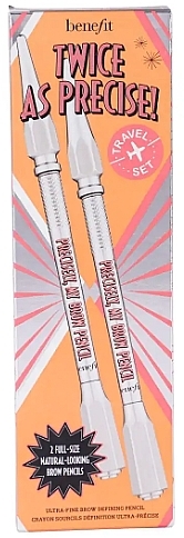 Set - Benefit Double Precisely My Brow Pencil (pencil/0.08g + pencil/0.04g)  — photo N4