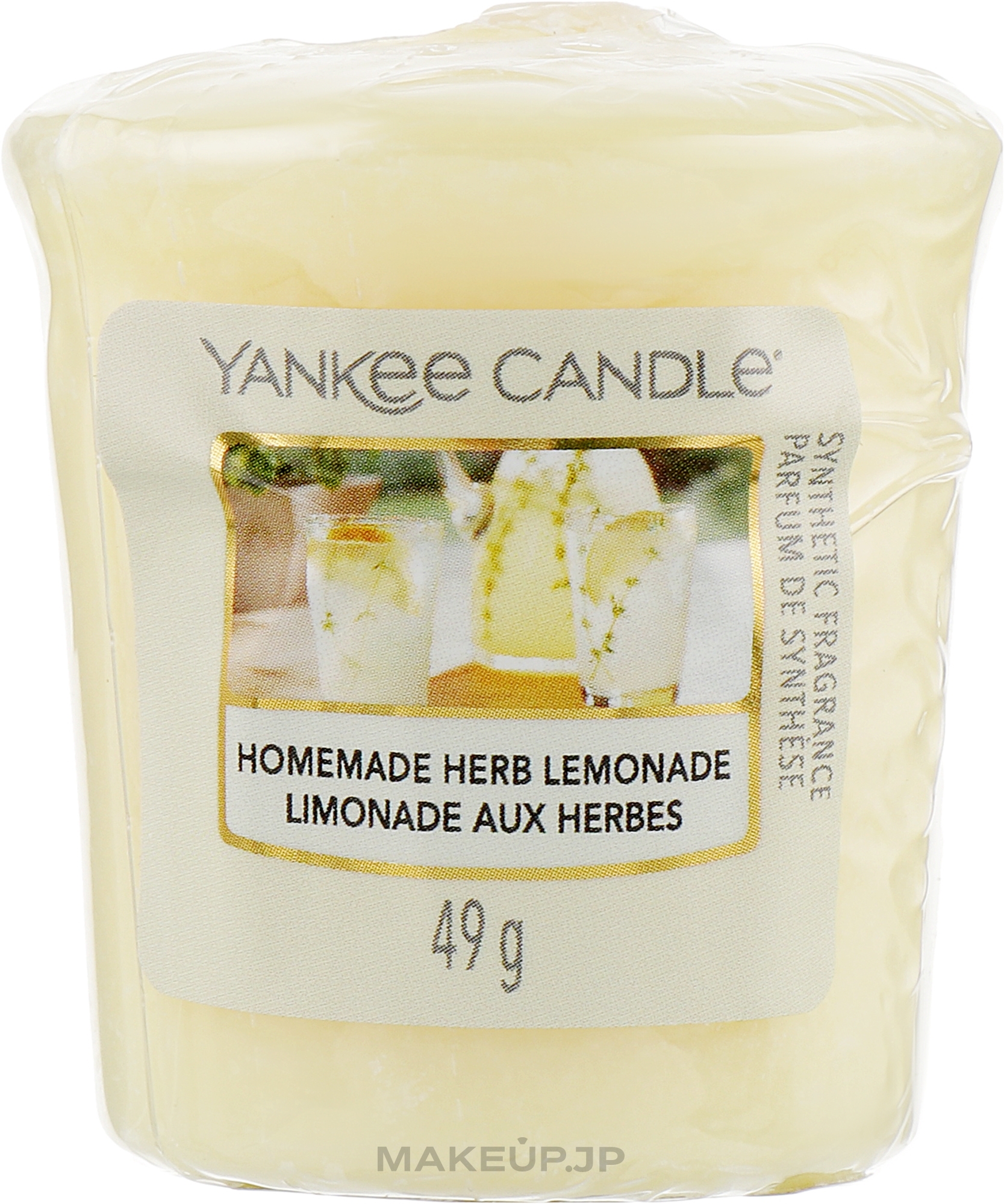 Scented Candle - Yankee Candle Votiv Homemade Herb Lemonade — photo 49 g