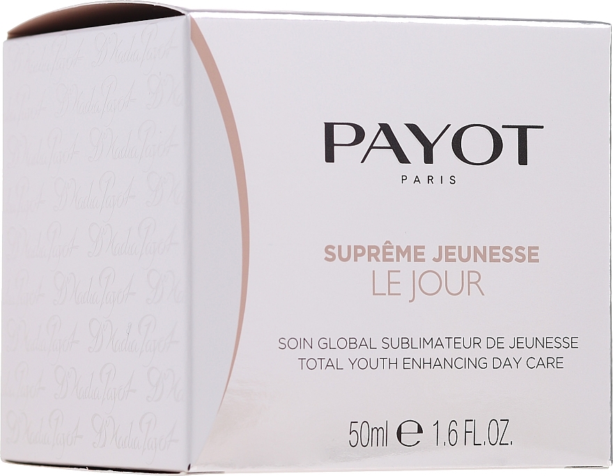 Anti-Aging Day Cream - Payot Supreme Jeunesse Jour Day Cream — photo N2