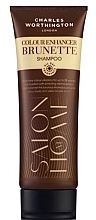 Fragrances, Perfumes, Cosmetics Dark Hair Shampoo - Charles Worthington Colour Enhancer Brunette Shampoo