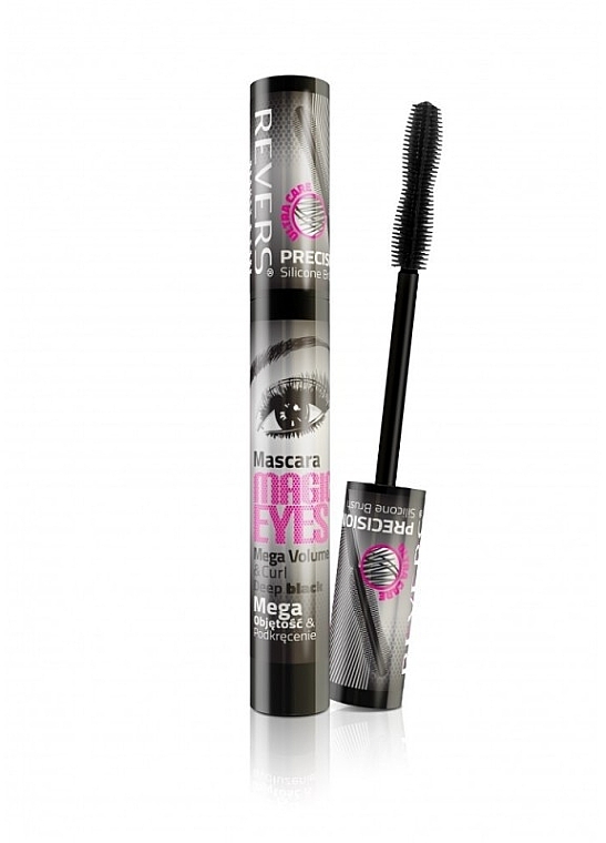 Eyelash Mascara 'Mega Volume and Curling' - Revers — photo N9