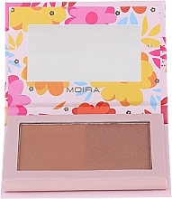 Fragrances, Perfumes, Cosmetics Bronzer Palette - Moira Sunkissed Chic Bronzed Goddess Duo Palette