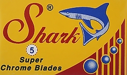 Safety Razor Blades - Shark Super Chrome Double Edge — photo N1