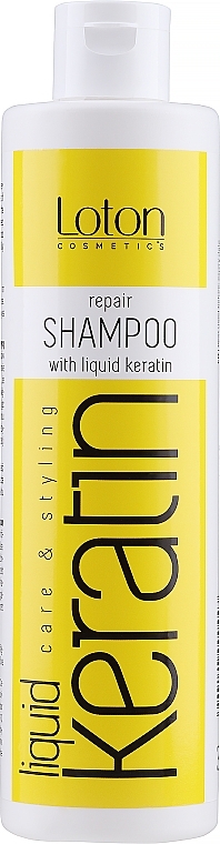 Repair Shampoo with Liquid Keratin - Loton Shampoo With Liquid Keratin — photo N1