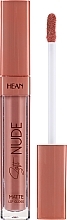 Lip Gloss - Hean Soft Nude Matte Lip Gloss — photo N1