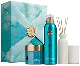 Fragrances, Perfumes, Cosmetics Set - Rituals The Ritual of Karma Large Set (sh/gel/200ml + b/cr/200ml + candle/140g + diffuser/70ml)