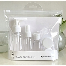 Travel Toiletry Set, 8 containers - Ecarla — photo N3