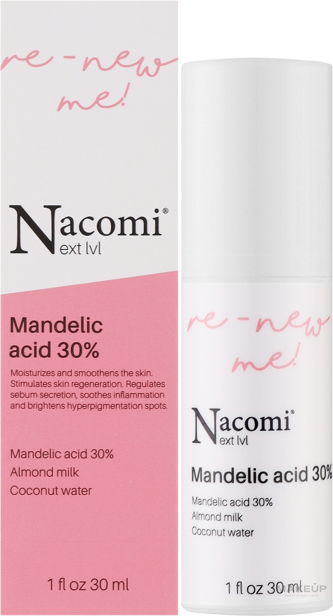 Mandelic Acid Serum - Nacomi Next Level Mandelic Acid 30% — photo 30 ml