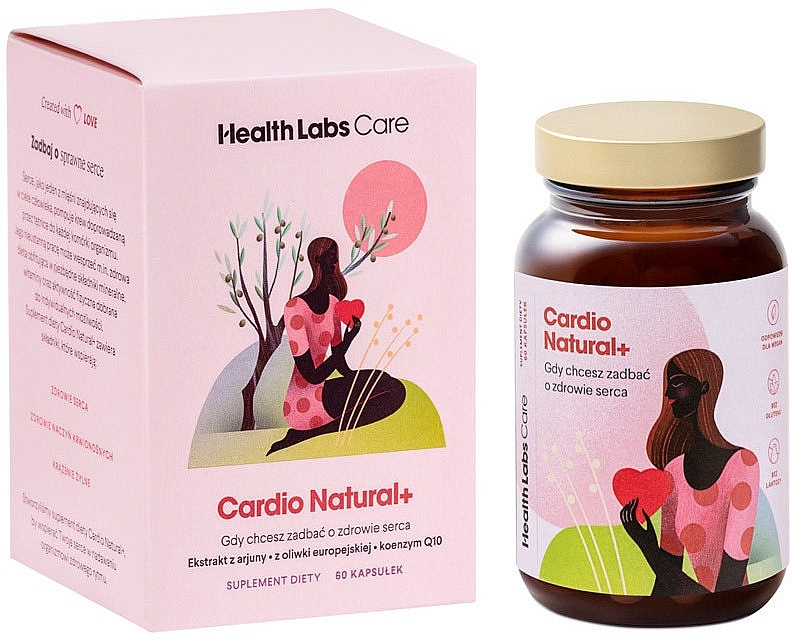 Cardiovascular System Support Dietary Supplement - HealthLabs Cardio Natural+ — photo N2