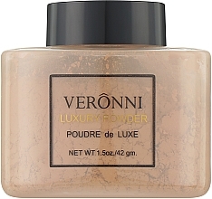 Loose Mineral Banana Powder - Veronni Luxury Powder Poudre De Luxe — photo N3