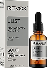 Hyaluronic Acid Serum - Revox Just Hyaluronic Acid 5% Hydrating Fluid Serum — photo N12